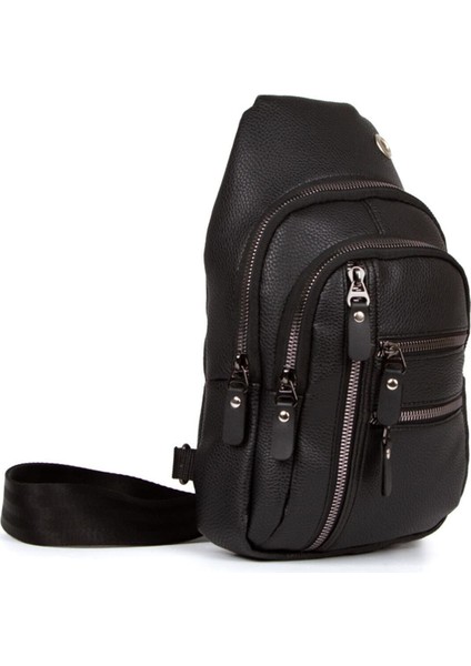 Vegan Deri Çapraz Omuz Çantası, Su Geçirmez, Günlük ve Spor Kullanımına Uygun indirimleri