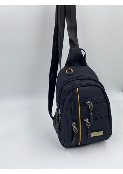 Şık ve Kullanışlı Kadın Erkek Çapraz Çanta, Siyah Renk, Rahat Taşıma Sağlar indirimleri