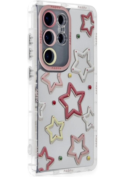Samsung Galaxy S23 Ultra Kılıf Reflexion Desenli Kapak - Desen 3