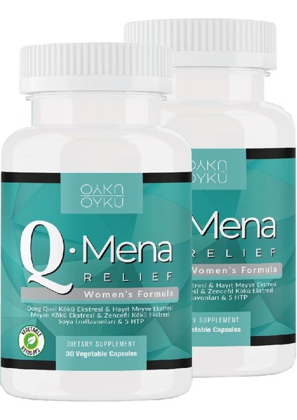 Q-Mena 30 Kapsül – Kadın Menopoz Dönemi Desteği-2 KUTU