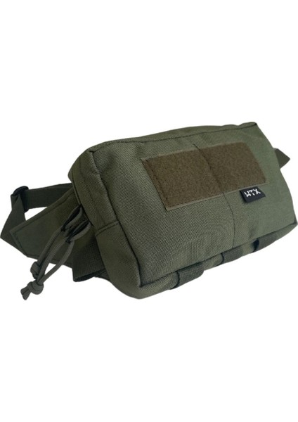 Haki Çok Bölmeli Unisex Outdoor Bel ve Omuz Çantası fiyatları