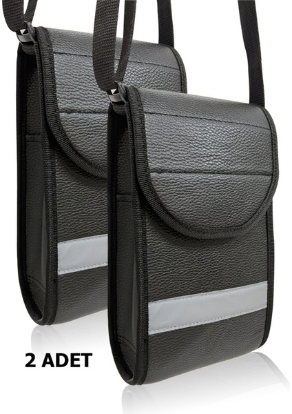 2 Adet Pos Cihazı Çantası Yazar Kasa Taşıma Çantası Suni Deri Su Geçirmez