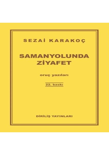 Samanyolunda Ziyafet