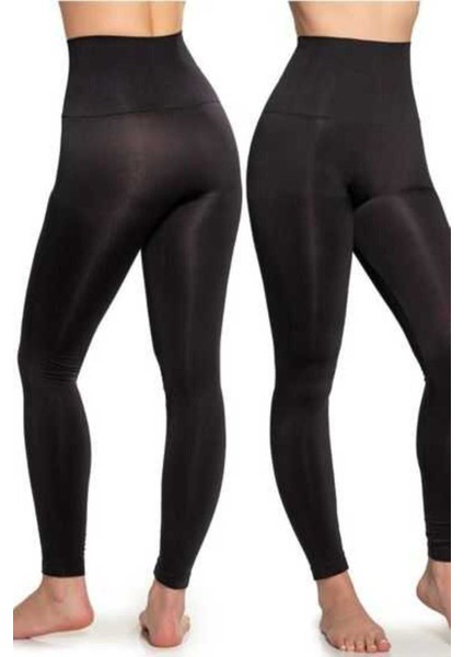 17000 Layza Form Uzun Tayt Korse Siyah