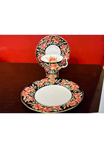Royal Albert Provıncıal Flowers Serisi Pasta Tabaklı Çay Kahve Fincanı fiyatları