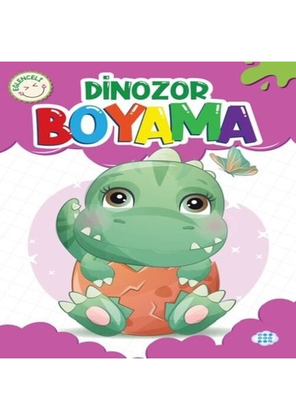 Eğlenceli Dinozor Boyama