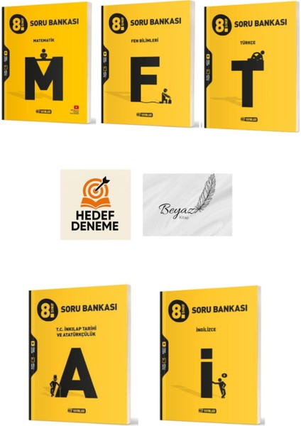 Hız 8.sınıf Matematik Fen Türkçe Inkılap Tarihi ve Atatürkçülük Ingilizce Soru Bankası Hedef Deneme