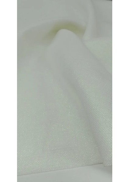 Simli Beyaz Etamin Punch Pano Işleme Nakış Kumaşı- 39,5CM*52,5CM