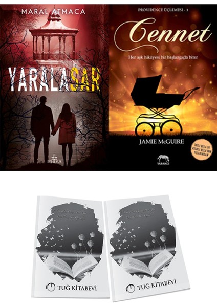 Providence Üçlemesi 3 Cennet ve Ephesus Yayınları Yaralasar 4 Maral Atmaca 2li Set + Hediyeli