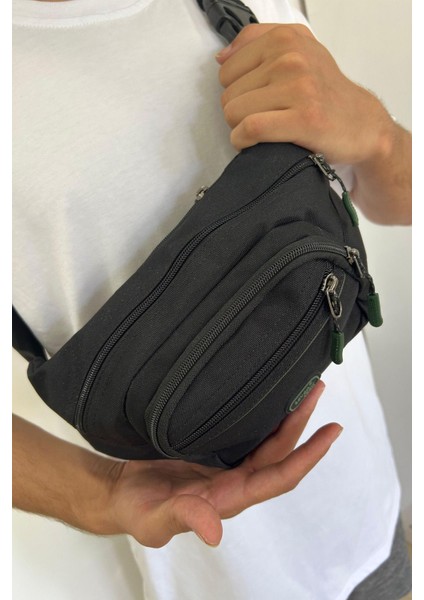 Şık Siyah Bel Çantası, Kullanışlı ve Hafif Tasarım modelleri