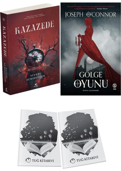 Gölge Oyunu ve Pukka Yayınları Kazazede 3 Şevval Demirdöğer 2li Set + Hediyeli