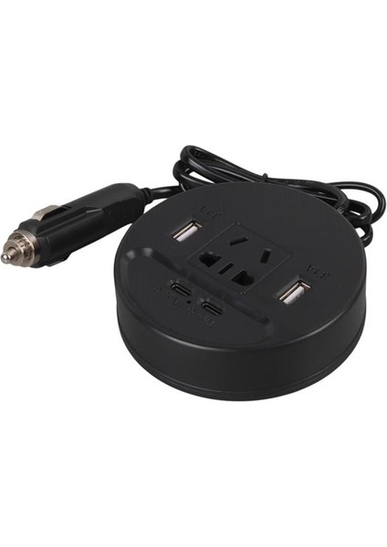 Olesson 1667 Dc 12-24V 150W Oto Araç Power Inverter Çift Type-C - Çift USB - 220V Üniversal Priz Girişli fiyatları