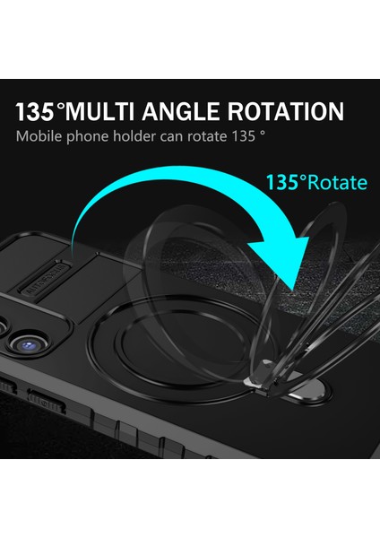 Samsung Galaxy S23+CASE Pc+Tpu Kickstand Telefon Kılıfı Magsafe-Siyah ile Uyumlu (Yurt Dışından) fırsatları