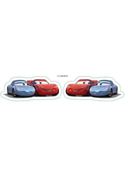 Mcqueen ve Sally Oto Koku 5 Adet modelleri