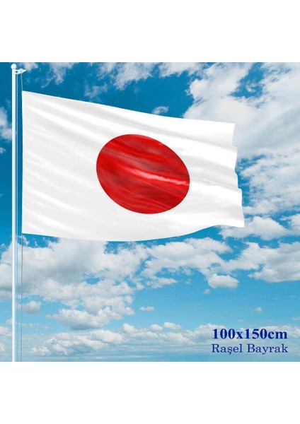 Japonya Bayrağı Raşel Kumaş 100 x 150 cm