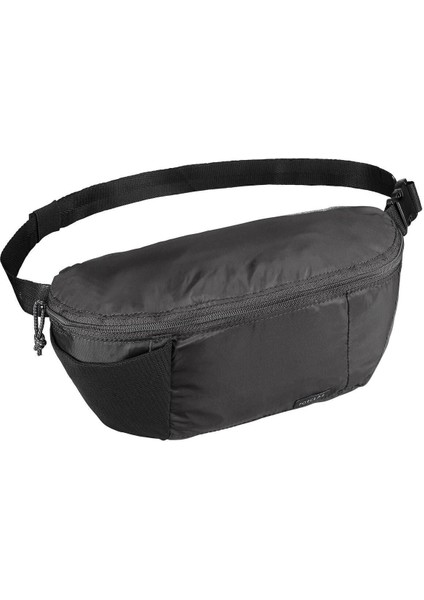 Siyah Bel Çantası, 2 Litrelik, Şık ve Kullanışlı Seyahat Aksesuarı