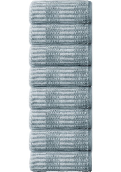 Striscai 50X90 cm El-Yüz Havlusu 8'li Yeşil