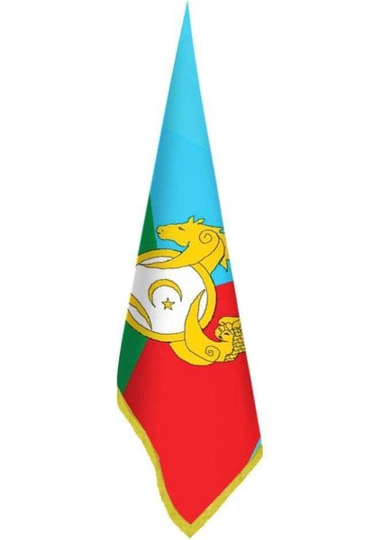 Kumuklar, Kumıklar Bayrağı - Ofis-Makam-Toplantı Odaları - Saçaklı Makam Bayrağı