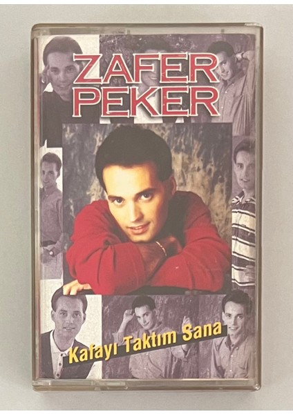 Zafer Peker Kafayı Taktım Sana Kaset (Orijinal Dönem Baskı Kaset)