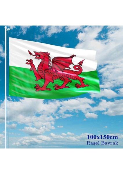 Galler Bayrağı Raşel Kumaş 100 x 150 cm