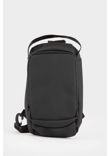 Erkek Suni Deri Çapraz Çanta Siyah, Şık ve Kullanışlı Günlük Çanta Seçeneği