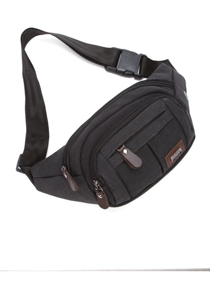 Kanvas Bel ve Göğüs Çantası, Siyah, Çok Amaçlı, Şık ve Hafif Tasarım fırsatları
