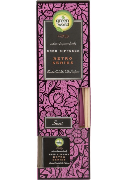 Retro Bambu Çubuklu Oda Kokusu 100 ml - Sweet fırsatları