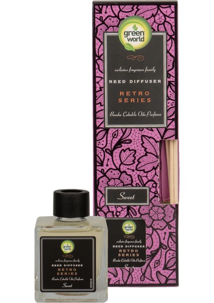 Retro Bambu Çubuklu Oda Kokusu 100 ml - Sweet indirimleri