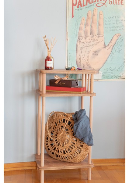 YPR Wood Dresuar - Raflı- Demonte 30X40X78 cm