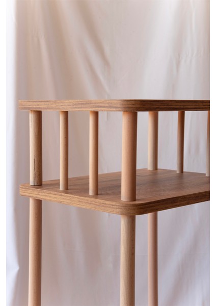 YPR Wood Dresuar - Raflı- Demonte 30X40X78 cm fırsatları