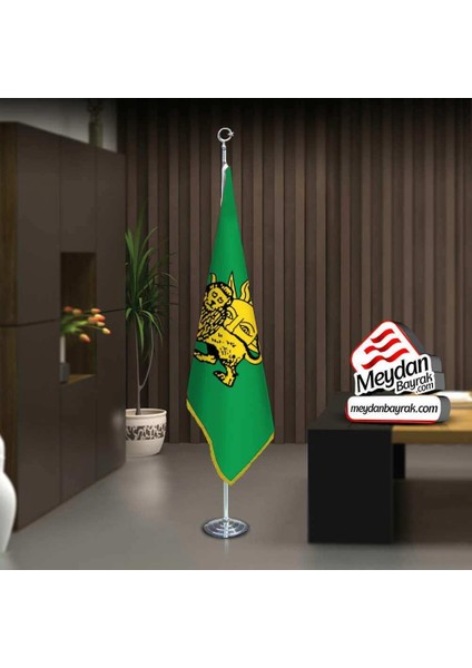Safevi Devleti Bayrak -Ofis -Makam-Toplantı Odaları -Direkli -Saçaklı Makam Bayrağı