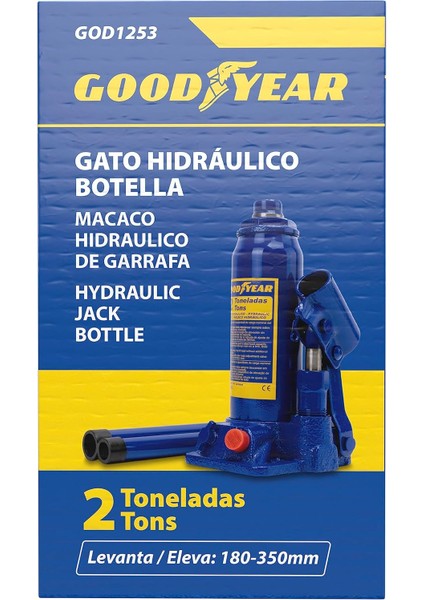 2 Tonluk Hidrolik Kriko Metal Gövde, Geniş Tabanlı, Kompakt ve Güçlü Tasarım modelleri