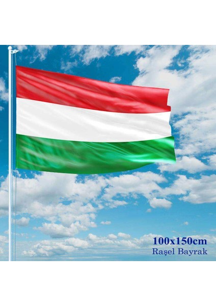 Macaristan Bayrağı Raşel Kumaş 100 x 150 cm