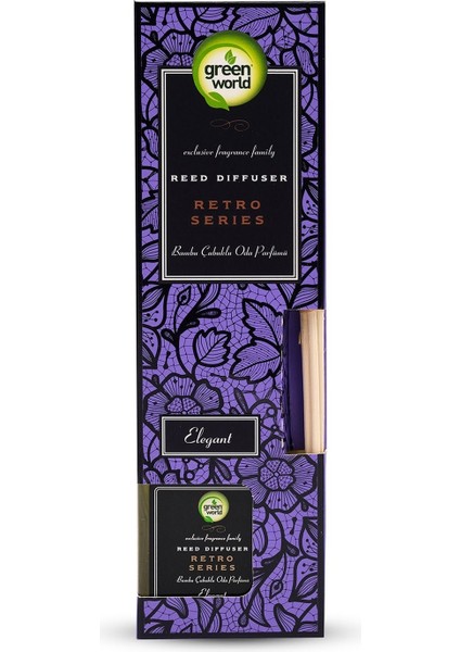 Retro Bambu Çubuklu Oda Kokusu 100 ml - Elegant fiyatları