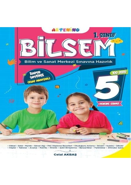 1. Sınıf 2025 Bilsem Sınavına Hazırlık 5 Li Deneme Sınavı