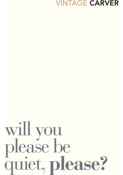 Will You Please Be Quiet, Please?