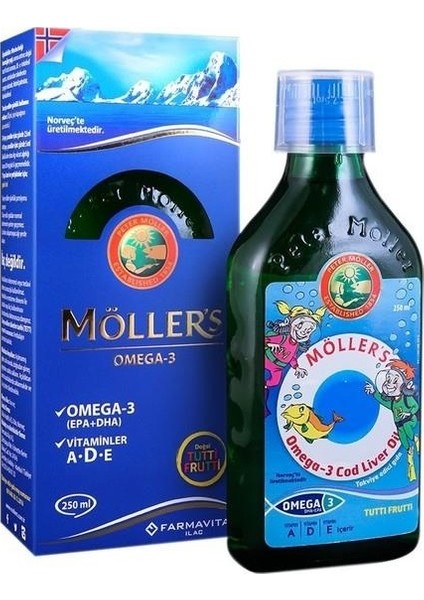 Balık Yağı Şurubu Tutti Furitti 250 ml