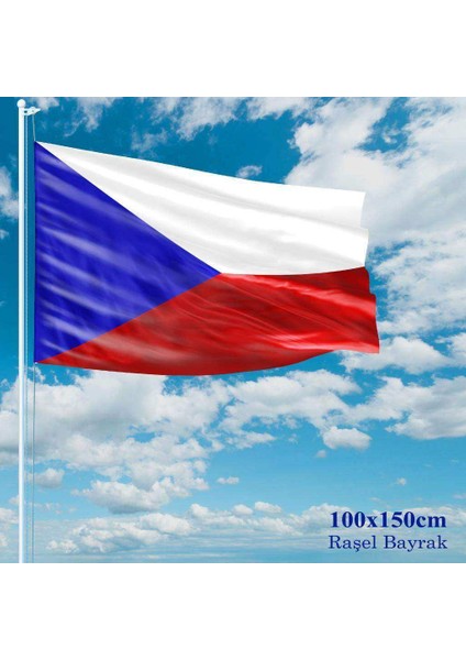 Çek Cumhuriyet Bayrağı Raşel Kumaş 100 x 150 cm