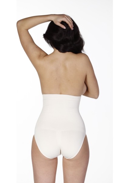 Unique Sens Kaymayı Önleyen Silikon Dokulu Yüksek Bel Slip Masaj Özellikli Korse indirimleri