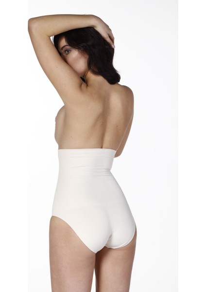 Unique Sens Kaymayı Önleyen Silikon Dokulu Yüksek Bel Slip Masaj Özellikli Korse