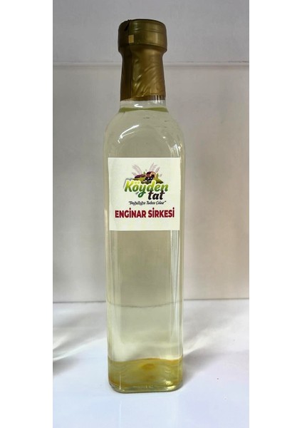 Doğal Ürünler El Yapımı Enginar Sirkesi 500 ML