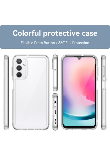 Samsung Galaxy A24 Için 4g Tpu+Akrilik Telefon Kılıf Anti-Drop Anti Tele Koruyucu Kapak Temel (Yurt Dışından) fiyatları
