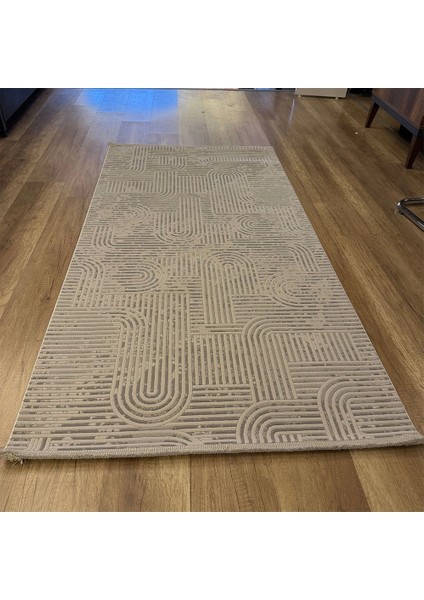 Markiz 1138 Gri Modern Pamuk Taban Halı