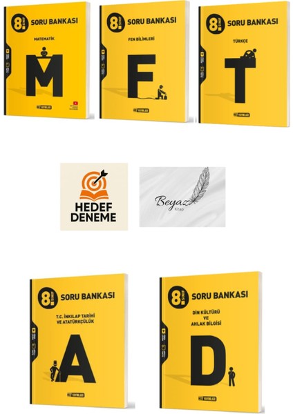 Hız 8.sınıf Matematik Fen Türkçe Inkılap Tarihi ve Atatürkçülük Din Kültürü ve Ahlak Bilgisi Soru Bankası Hedef Deneme