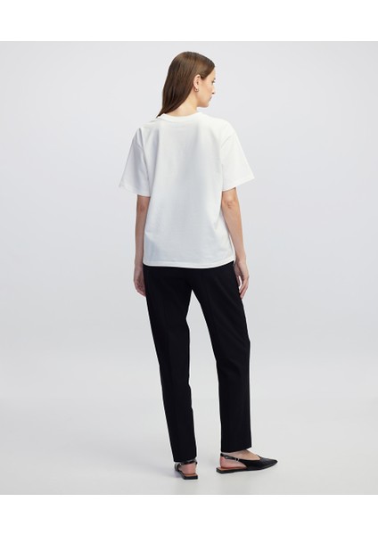 Bisiklet Yaka Basic Tişört IW6250070080018 fırsatları