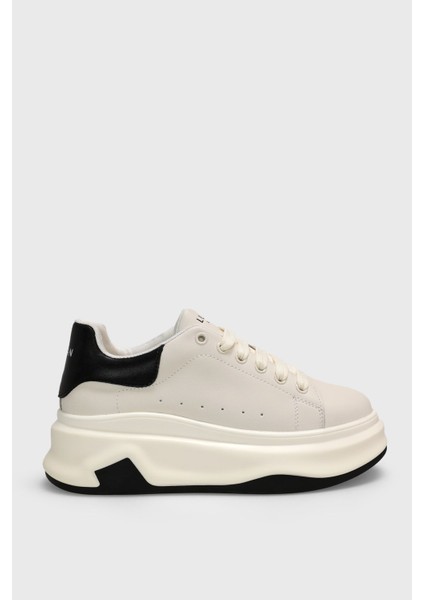 Lufıan 121230028 Aprıl Bayan Sneakers Spor Ayakkabı Ekru fırsatları