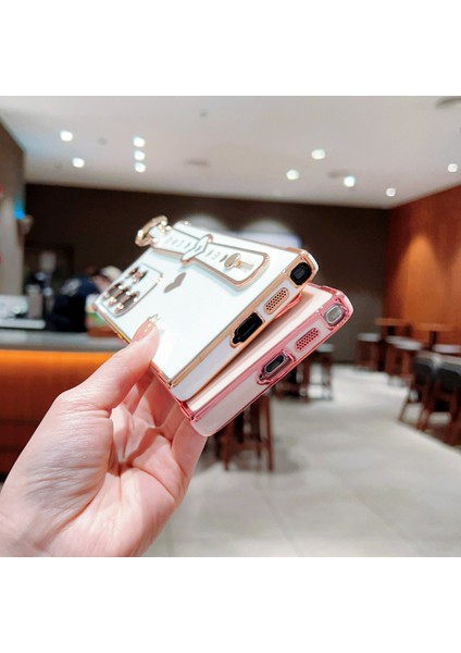 Samsung Galaxy S25 Ultra Kılıf Bileklik Kickstand Aşk Kalp Tpu Telefon Kapak Parmak Tutucu-Fildişi Beyaz (Yurt Dışından) indirimleri