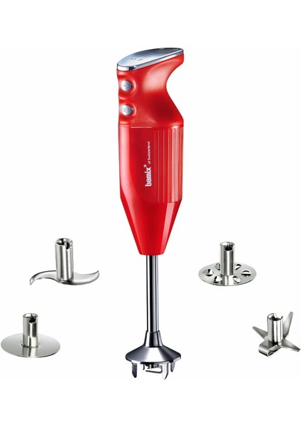 M350, Maxx El Blenderi Ömür Boyu Motor Garantili 350W,4 Bıçaklı-Kırmızı