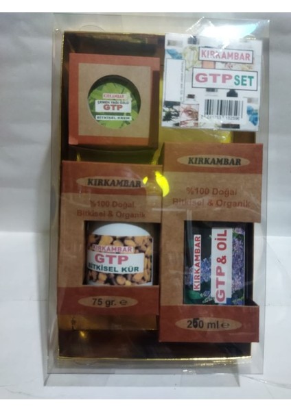 Göğüs Toparlayıcı Tedavi Seti (Gtp&set)