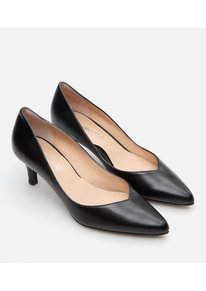 Kadın Deri Siyah Stiletto fiyatları